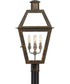 Rue De Royal Extra Large 4-light Outdoor Post Light Industrial Bronze