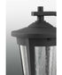 East Haven Small LED Wall Lantern Textured Black