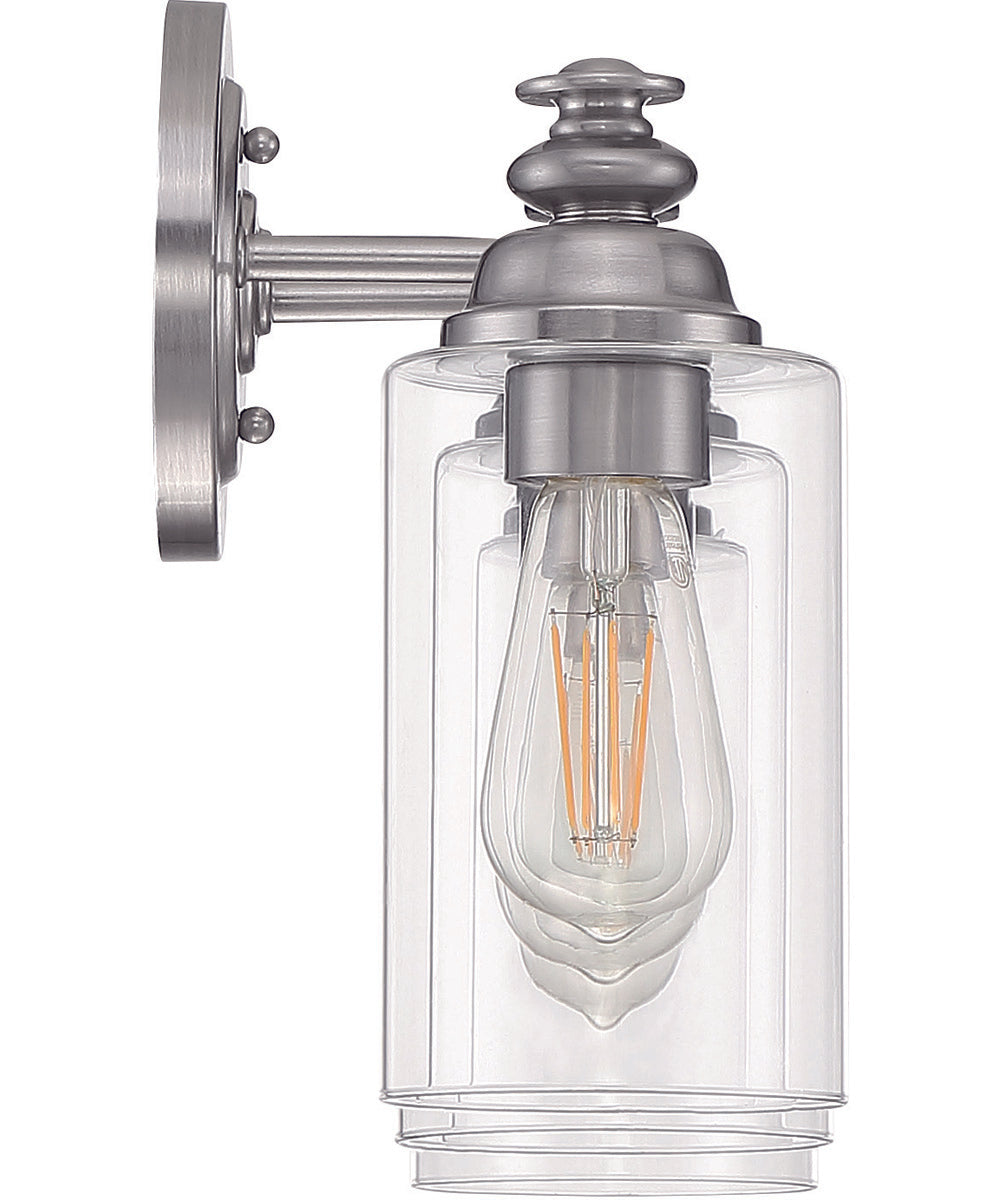 Dardyn 3-Light Vanity Brushed Polished Nickel