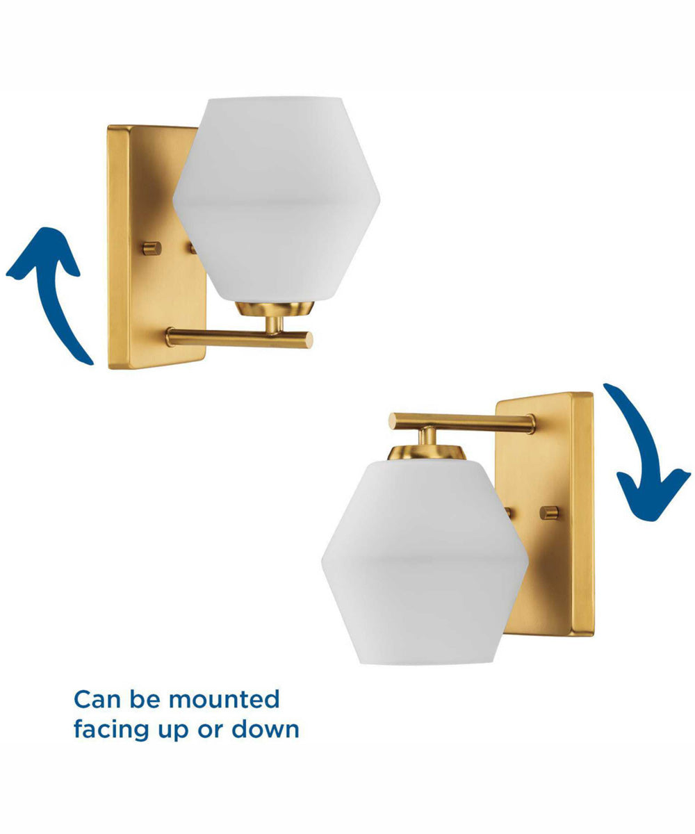 Copeland 1-Light Mid-Century Modern Vanity Light Brushed Gold