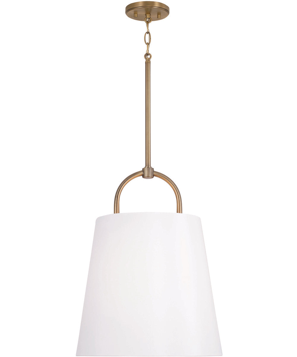 Brody 1-Light Pendant Aged Brass