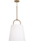 Brody 1-Light Pendant Aged Brass