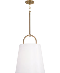Brody 1-Light Pendant Aged Brass
