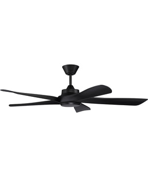52" Captivate Ceiling Fan (Blades Included) Flat Black