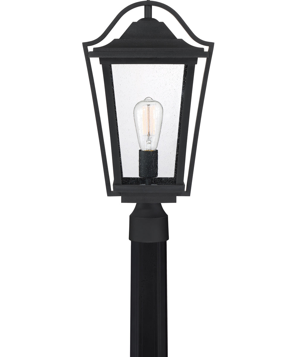 Darius Large 1-light Outdoor Post Light  Coastal Armour Earth Black