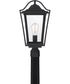 Darius Large 1-light Outdoor Post Light  Coastal Armour Earth Black