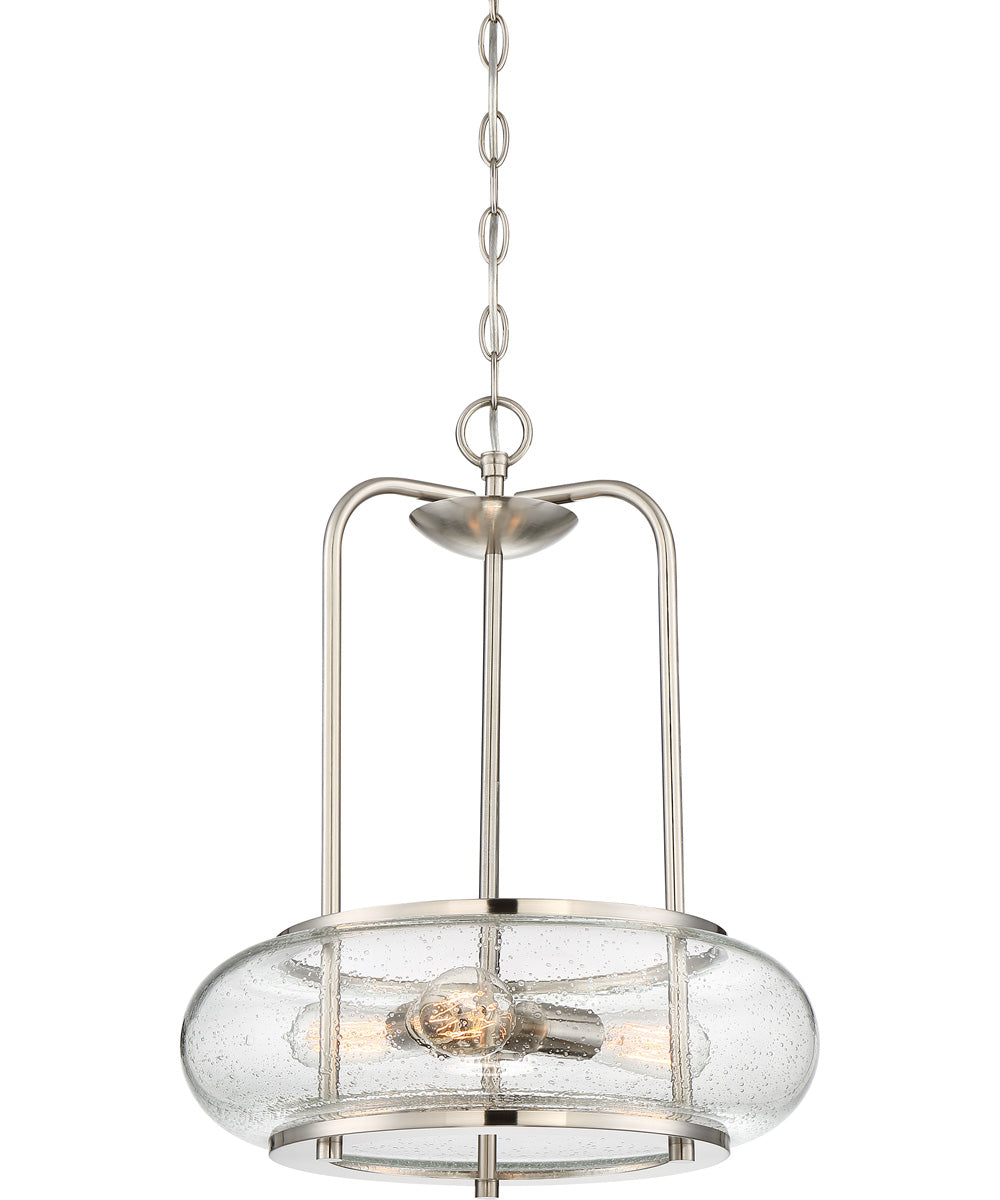 Trilogy 3-light Pendant Brushed Nickel