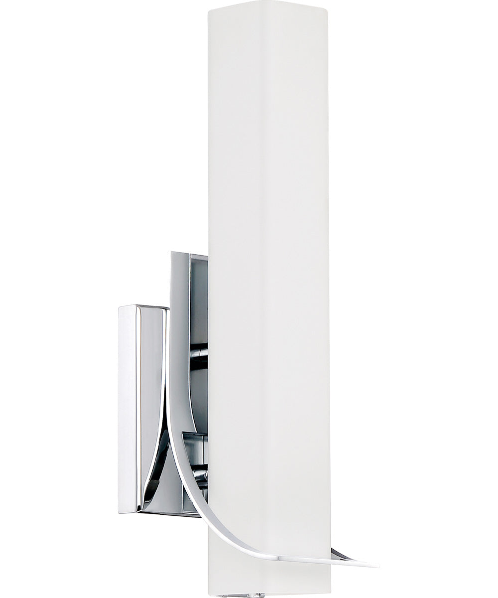 Blade Small Wall Sconce Polished Chrome