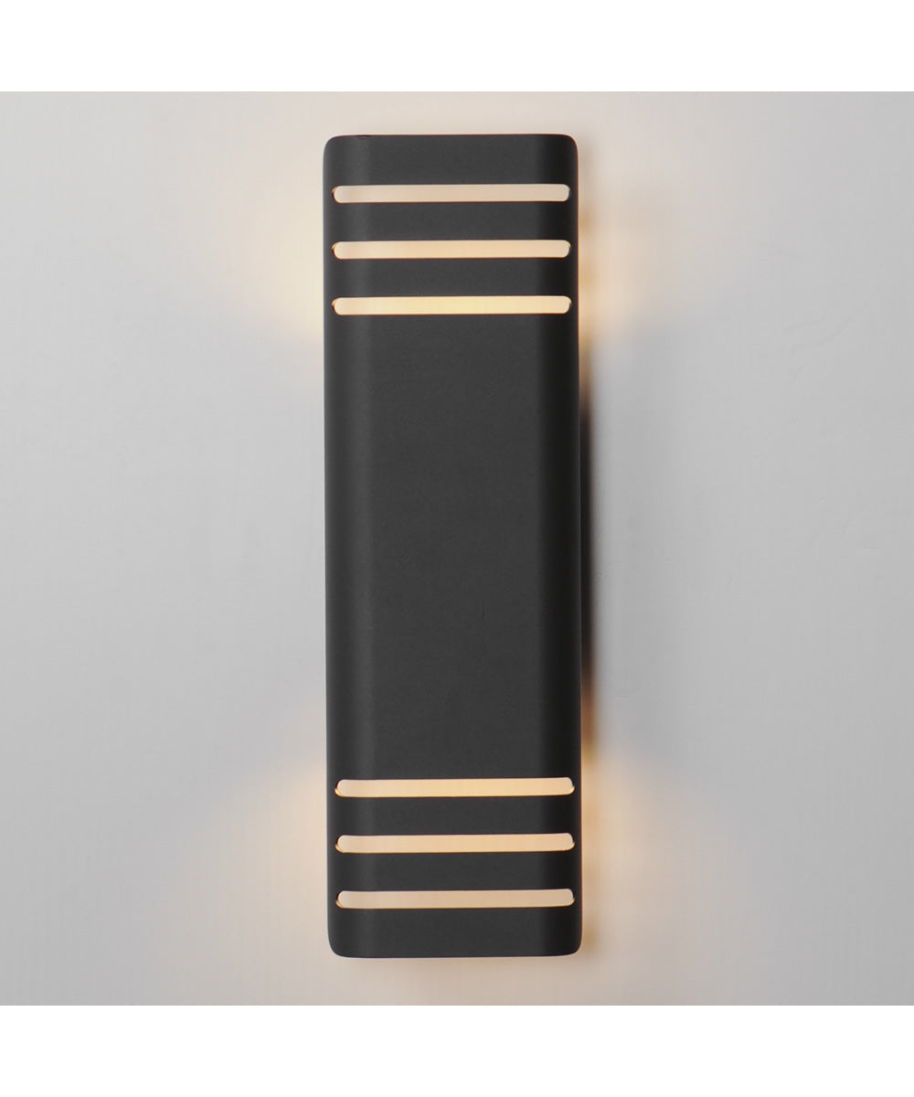 Lightray Large LED Outdoor Wall Lamp Architectural Bronze