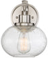 Trilogy Small 1-light Wall Sconce Brushed Nickel