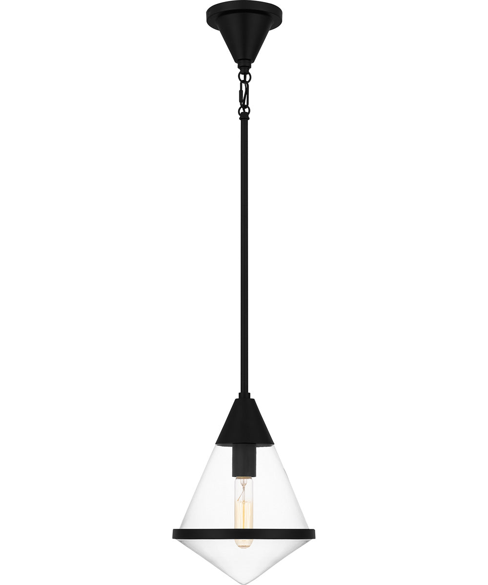 Quoizel Piccolo Pendant Small 1-light Mini Pendant Matte Black
