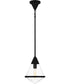 Quoizel Piccolo Pendant Small 1-light Mini Pendant Matte Black