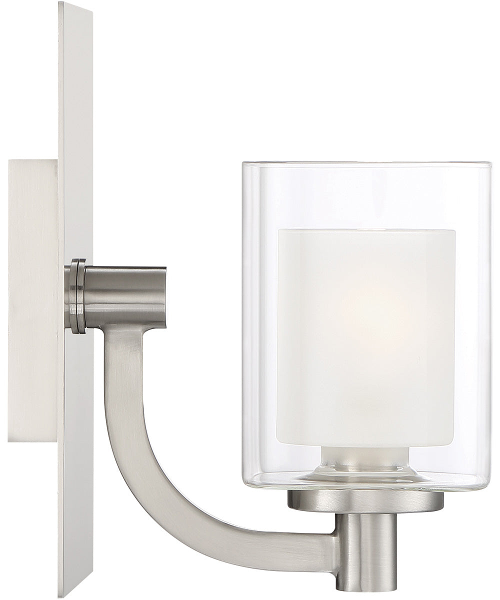 Kolt Small 1-light Wall Sconce Brushed Nickel