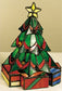 9"H Mini Tiffany Christmas Tree