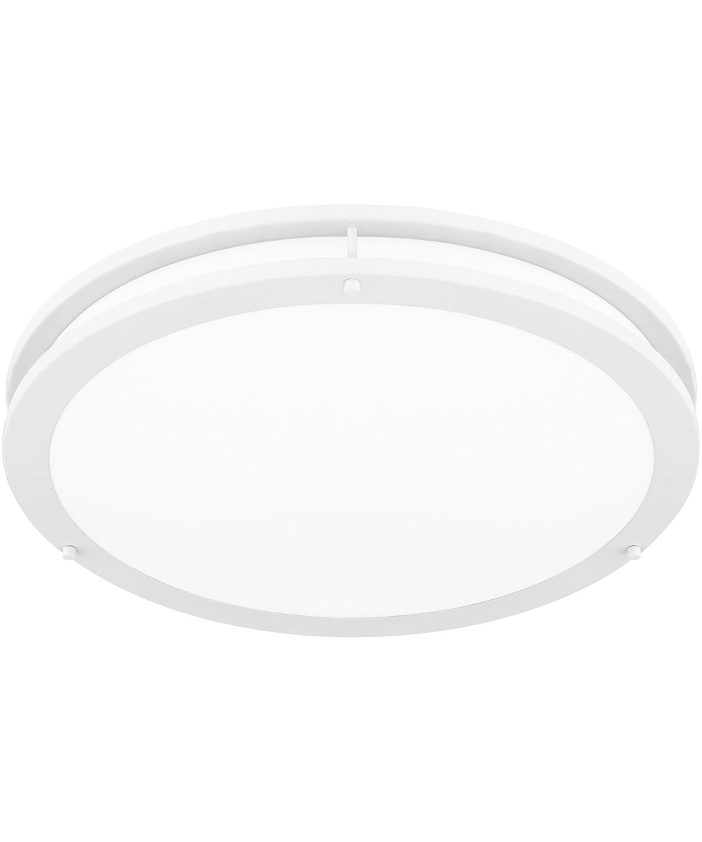 Euclid  Semi Flush Mount White Lustre