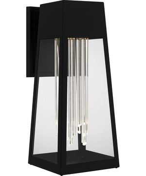 Guinn Large Outdoor Wall Light  Coastal Armour Steel Matte Black