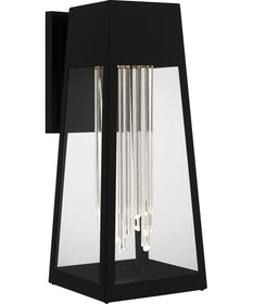Guinn Large Outdoor Wall Light  Coastal Armour Steel Matte Black
