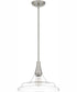 Quoizel Pendant 1-light Pendant Brushed Nickel