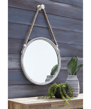 Dusan Accent Mirror Antique White