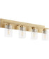 Carter 4-light Bath Vanity Light Aged Brass