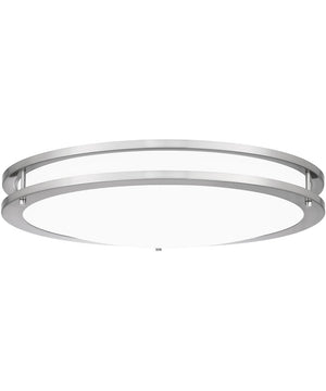 Euclid  Semi Flush Mount Brushed Nickel