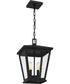 Joffrey Large 2-light Outdoor Pendant Light Matte Black