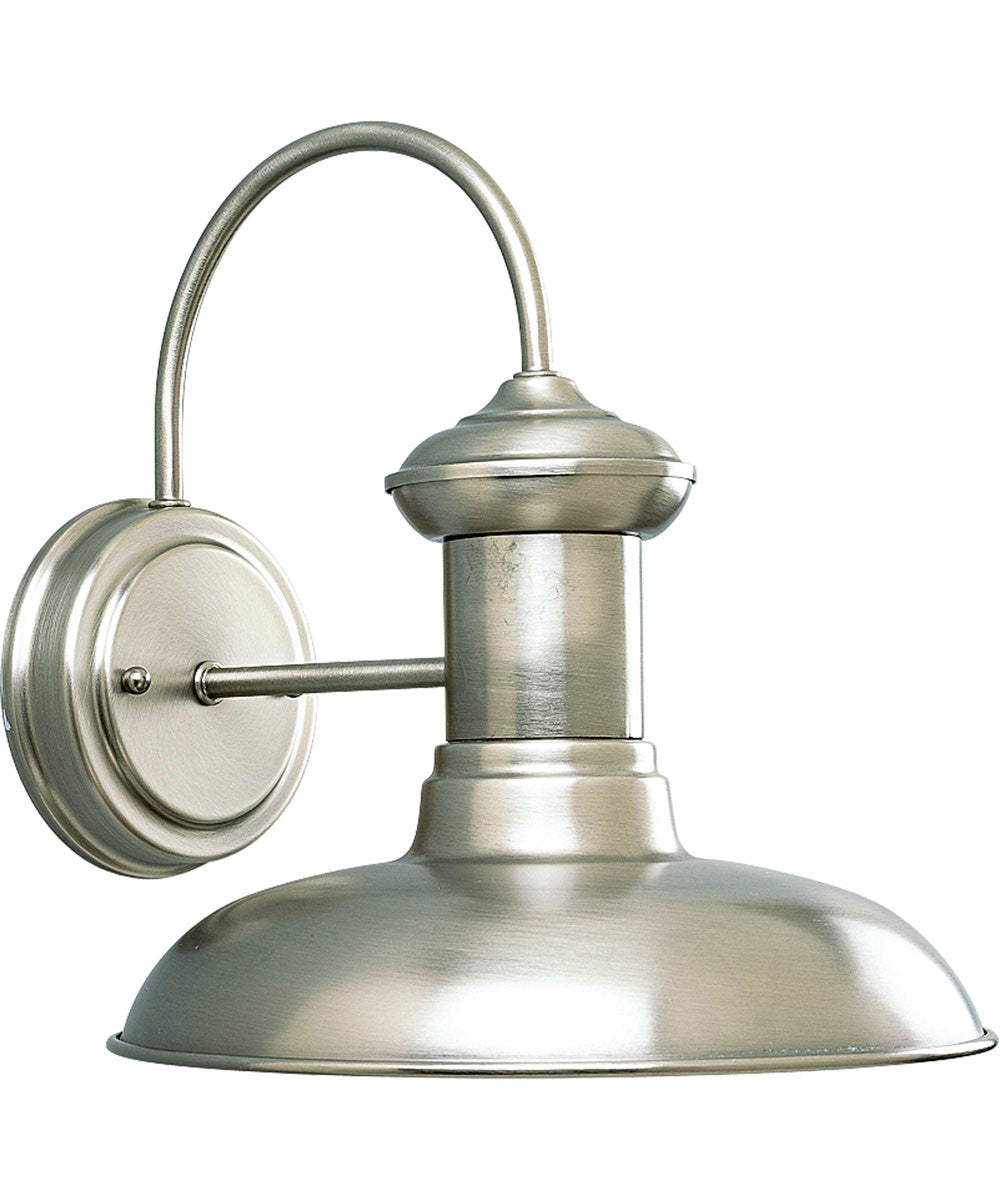 Brookside 1-Light Medium Wall Lantern Antique Nickel