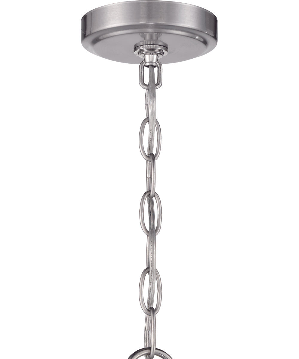 Glenda 3-Light Chandelier Brushed Polished Nickel