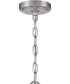 Glenda 3-Light Chandelier Brushed Polished Nickel