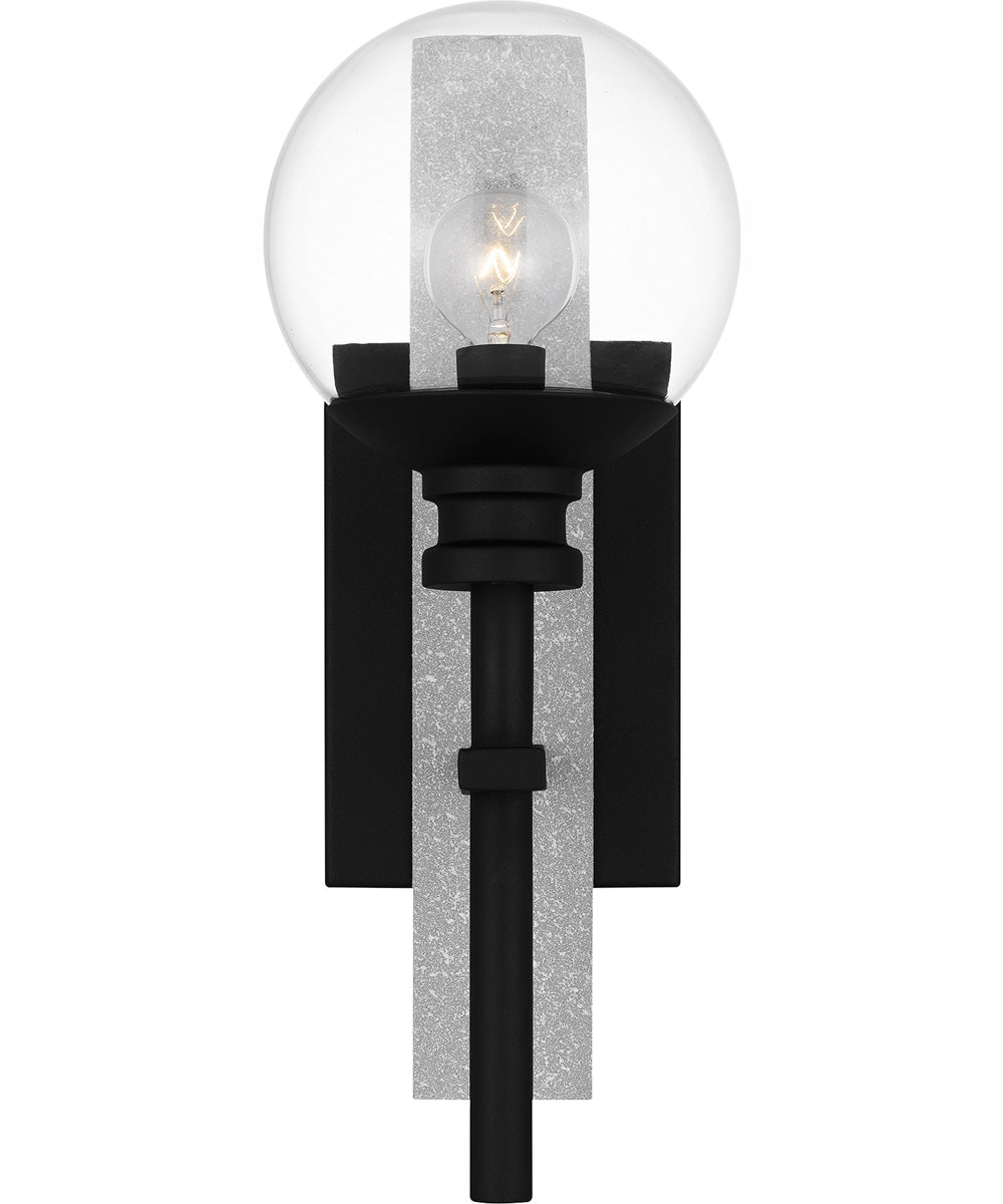 Gladstone Medium 1-light Outdoor Wall Light Earth Black