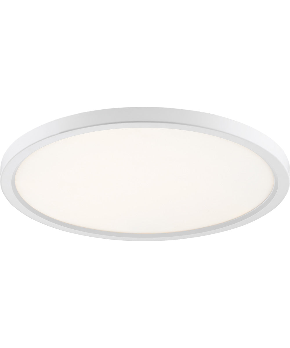 Outskirts  Flush Mount White Lustre