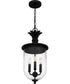 Havana Large 3-light Outdoor Pendant Light Earth Black