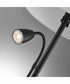 Nanette 1-Light 2 Pack-Table Lamp With Reading Black/White Linen