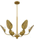 Bayley 6-light Chandelier Aged Brass