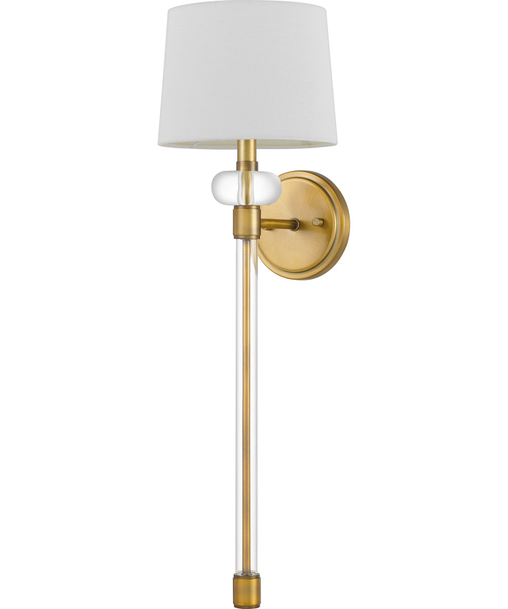 Barbour Small 1-light Wall Sconce Weathered Brass