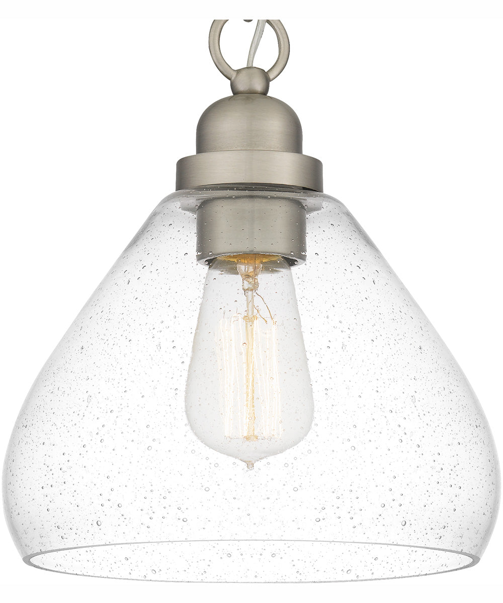 Quoizel Piccolo Pendant Small 1-light Mini Pendant Brushed Nickel