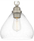 Quoizel Piccolo Pendant Small 1-light Mini Pendant Brushed Nickel