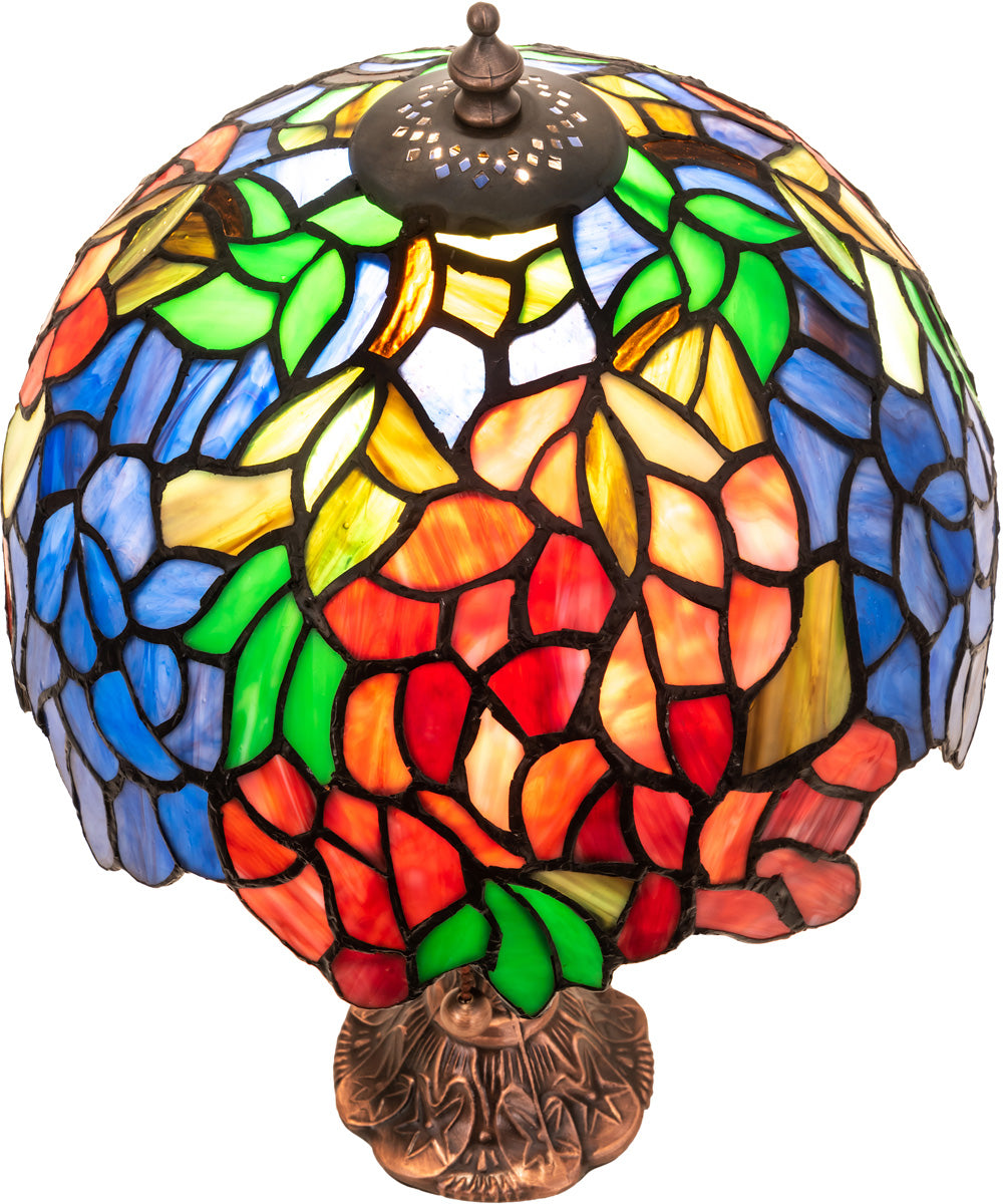 15"H Tiffany Laburnum Accent Lamp