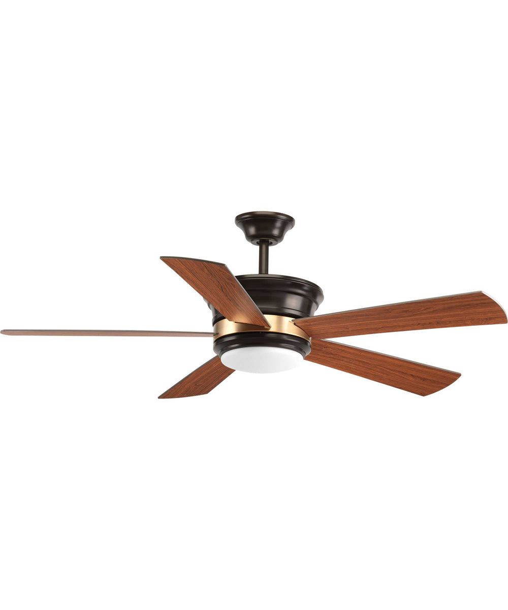 Harranvale 54" 5 Blade Fan w/ LED Light Antique Bronze