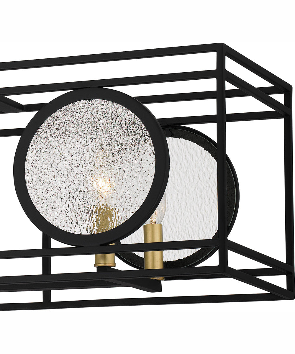 Chalamont Medium 6-light Island Light Earth Black
