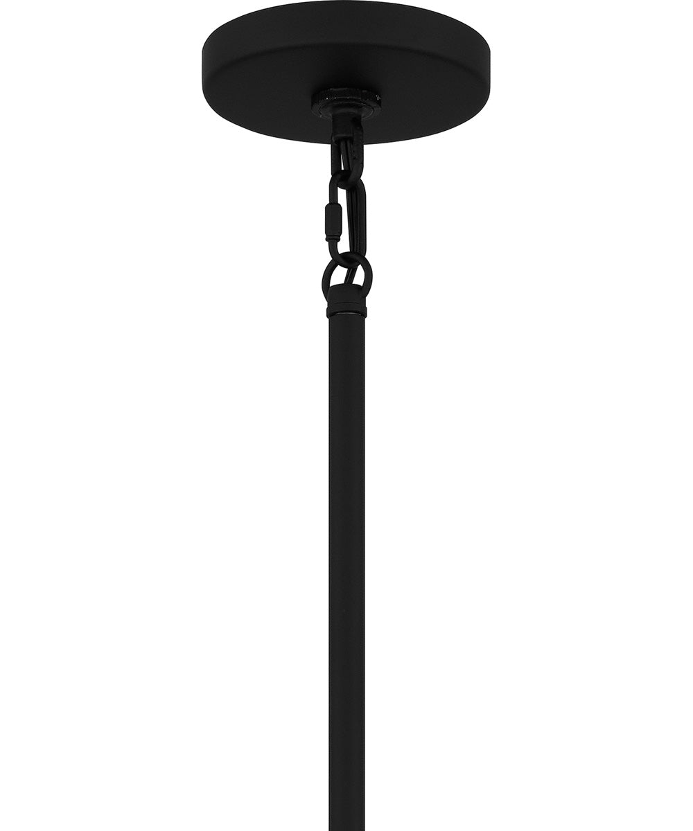 Atkins 4-light Chandelier Matte Black