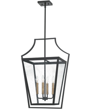Henrietta 4-light Pendant Old Bronze
