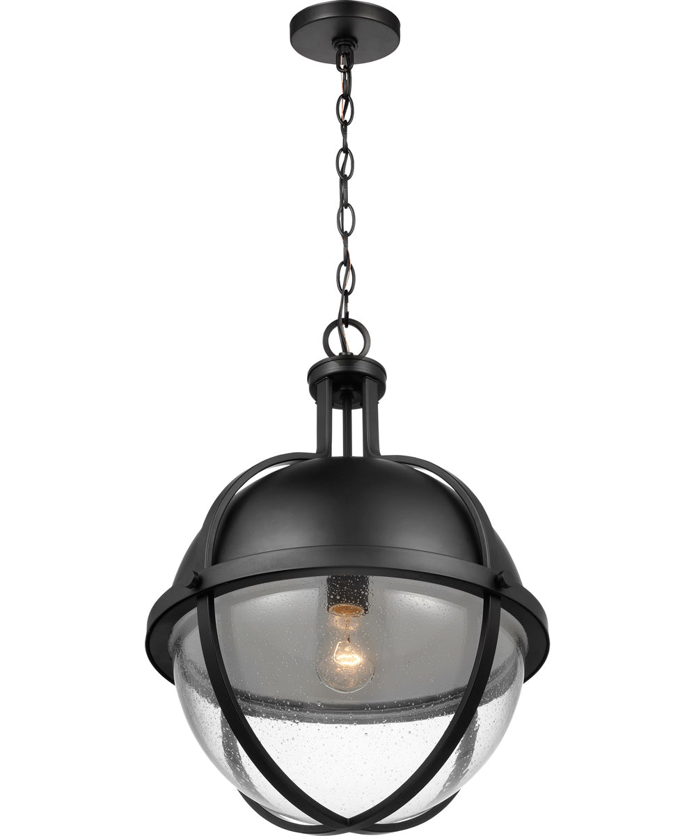 Lincoln 1-Light Pendant Matte Black