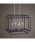 Quadrangle 4 Light Pendant