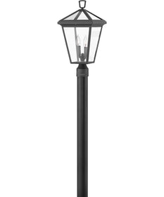 Alford Place 2-Light Medium Outdoor Post Top or Pier Mount Lantern in Museum Black