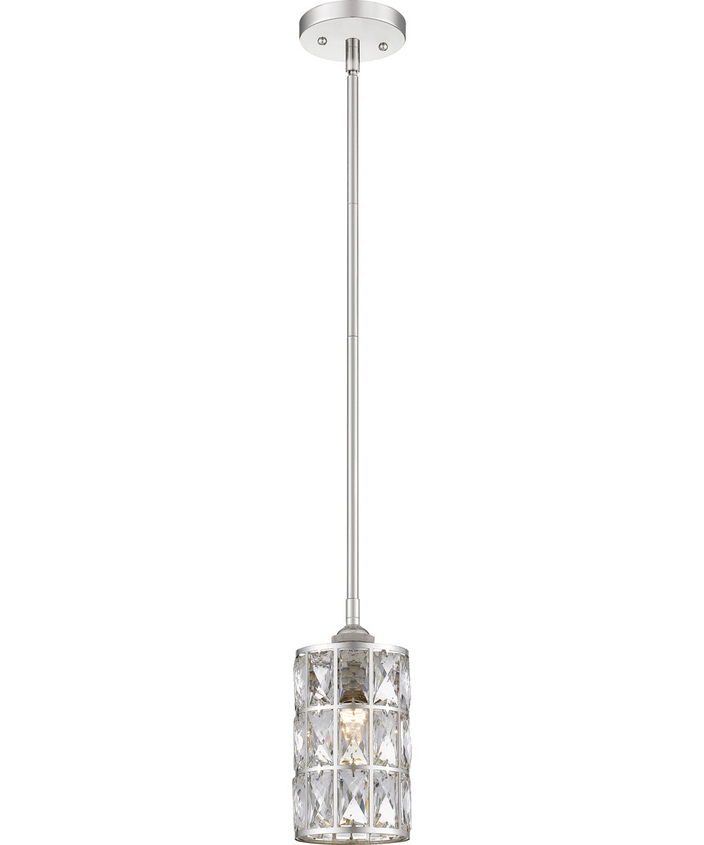 Oliver Small 1-light Mini Pendant Polished Nickel