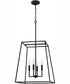 Prescott Large 4-light Pendant Matte Black