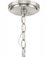 Gilliam Fifteen-Light New Traditional Chandelier Brushed Nickel