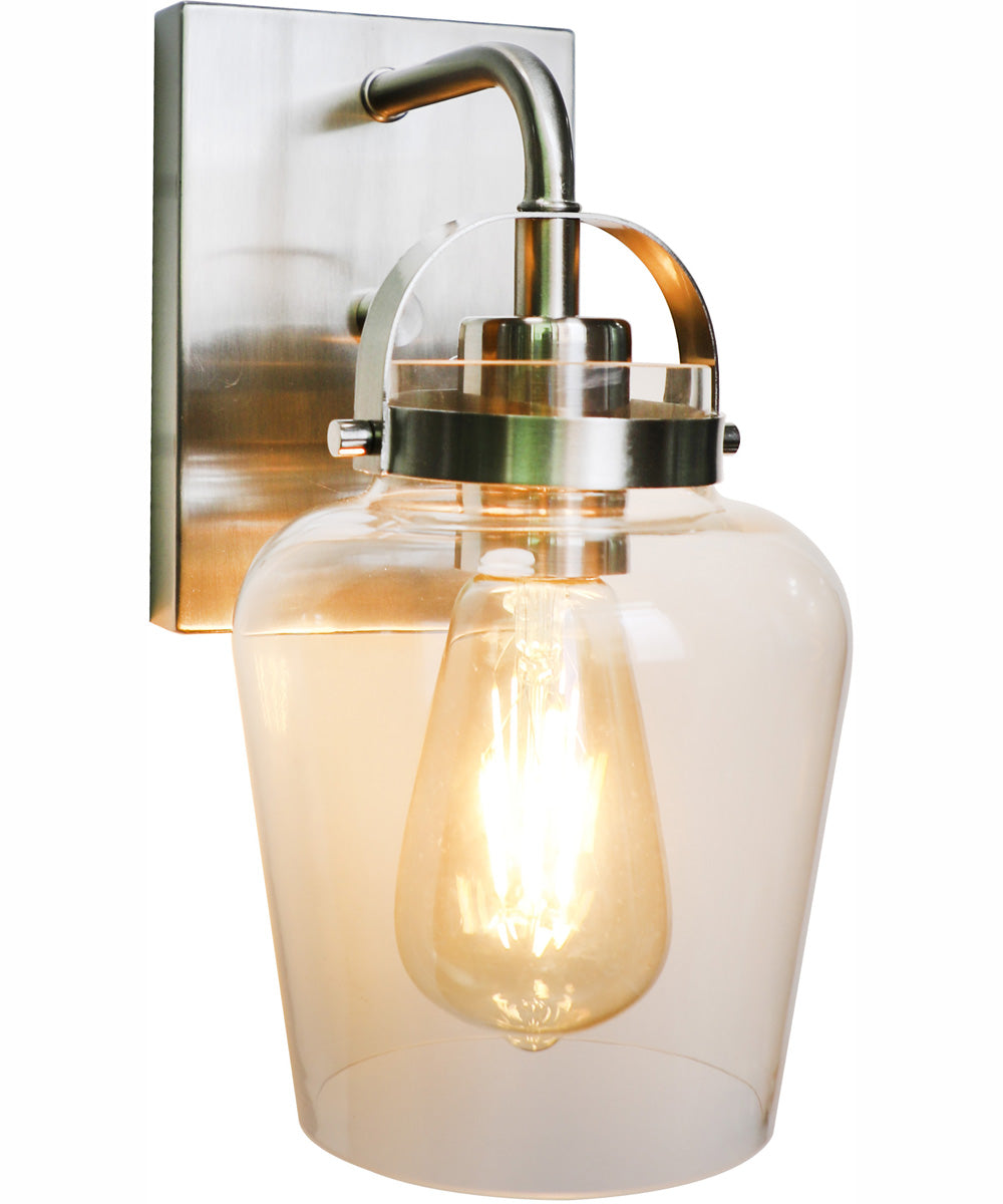Trystan 1-Light Wall Sconce Brushed Polished Nickel