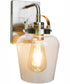 Trystan 1-Light Wall Sconce Brushed Polished Nickel